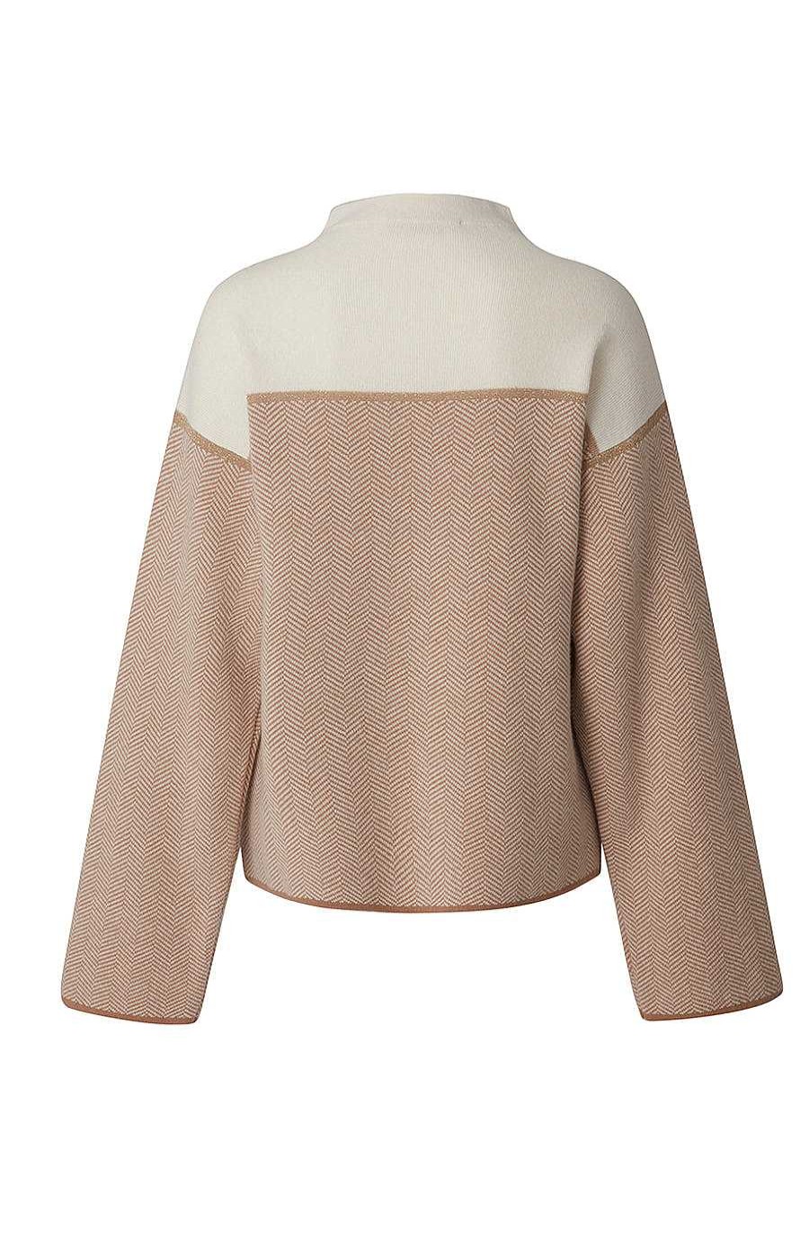 Women BUSNEL Cardigans & Sweaters | Opal Sweater Ecru Toffe