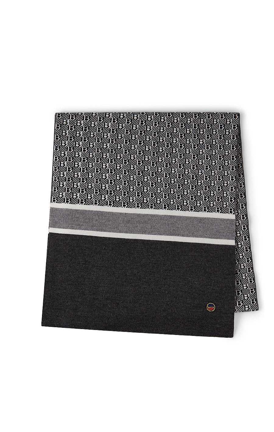 Women BUSNEL Scarfs | Cassina Scarf Black/Ecru