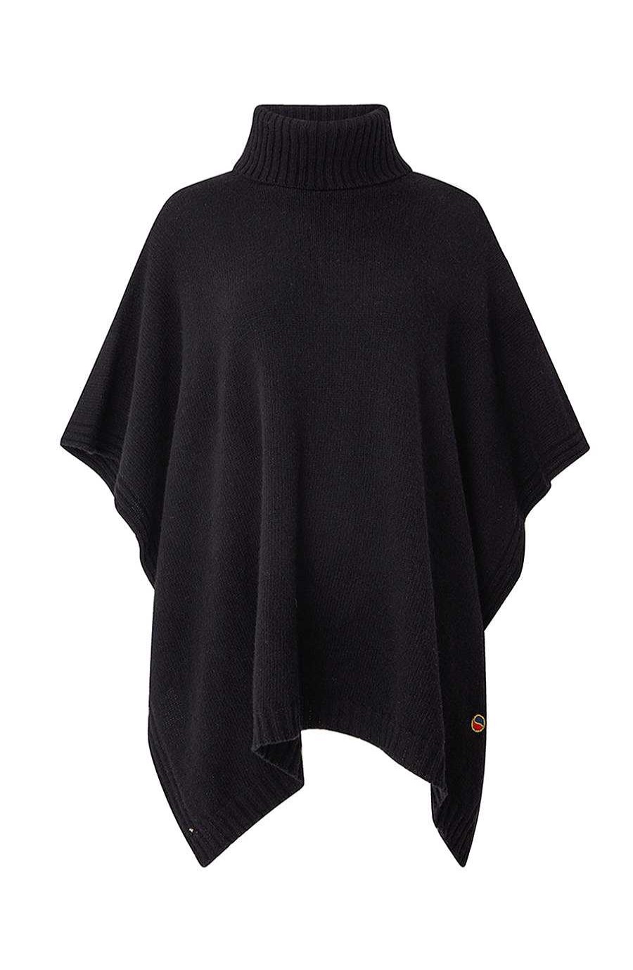 Women BUSNEL Capes & Ponchos | Blenda Poncho Black