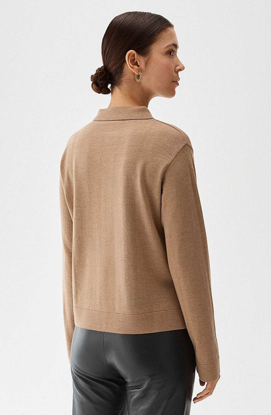 Women BUSNEL Cardigans & Sweaters | Angelika Cardigan Toffee