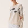 Women BUSNEL Cardigans & Sweaters | Carrie Sweater Grain Marine