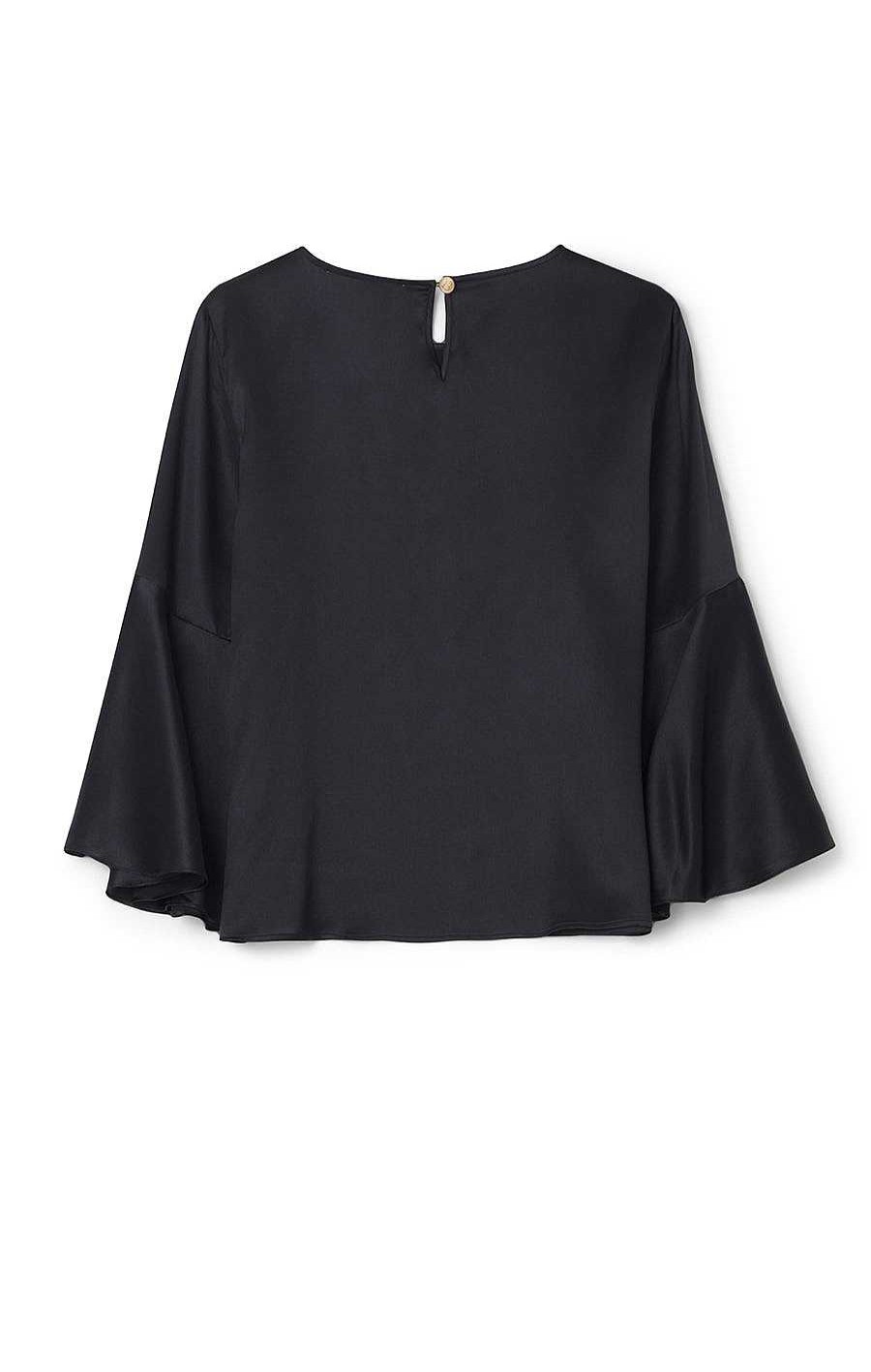 Women BUSNEL Shirts & Blouses | Nathalia Top Black