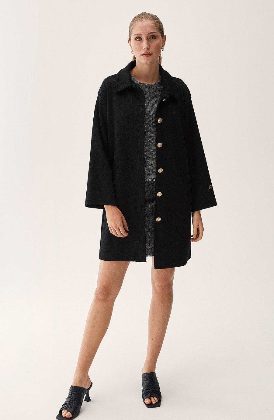 Women BUSNEL Coats & Jackets | Michelle Coat Black