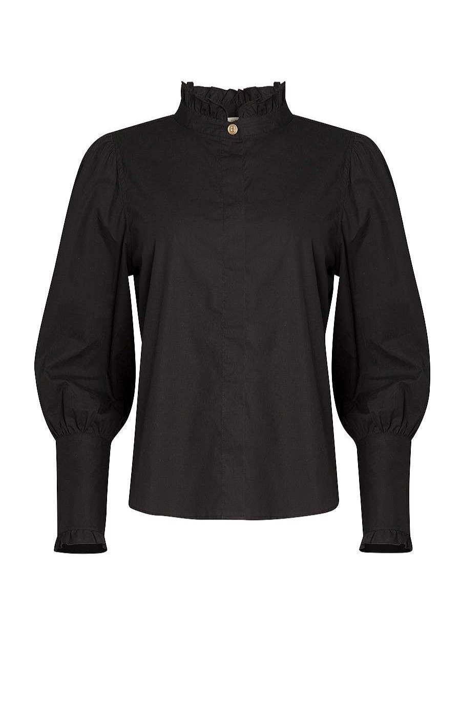 Women BUSNEL Shirts & Blouses | Maira Blouse Black