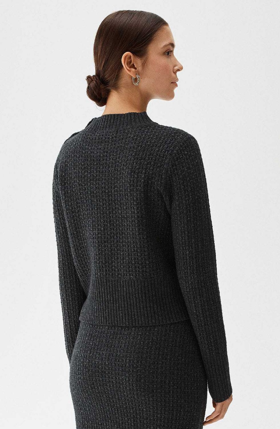 Women BUSNEL Cardigans & Sweaters | Garmia Sweater Antracite