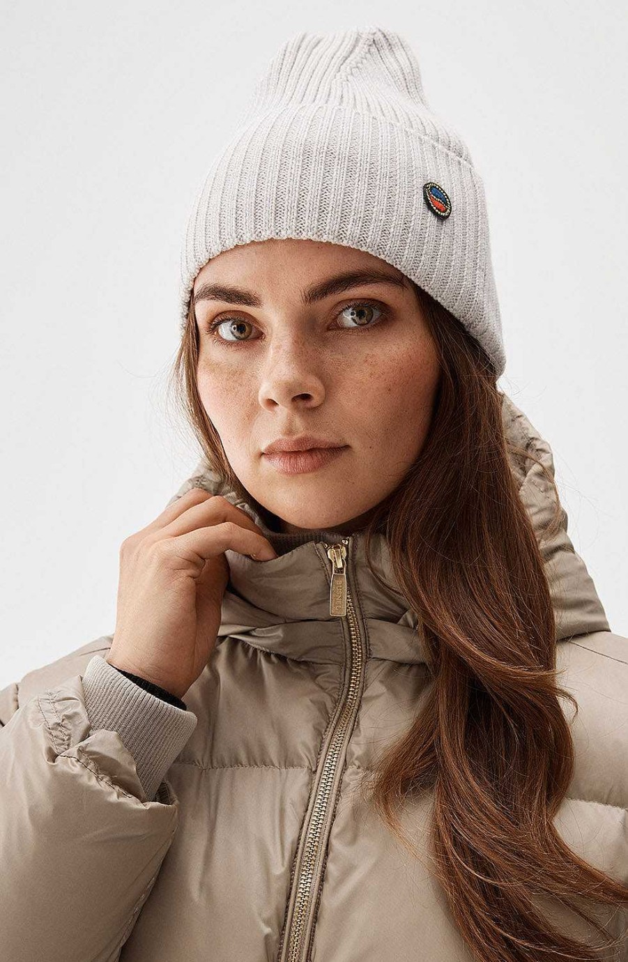 Women BUSNEL Hats | Malin Beanie Cloud White