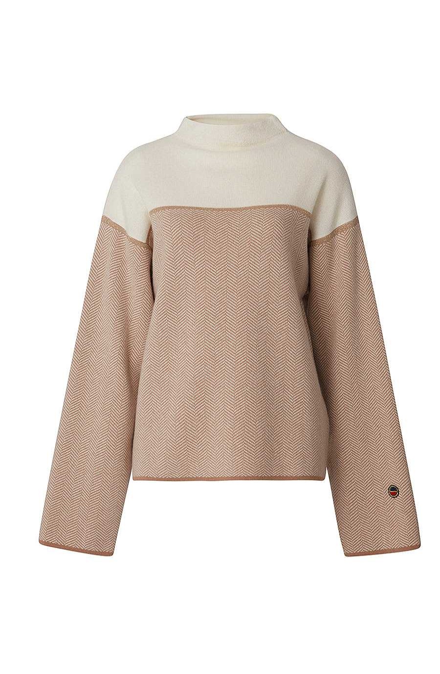 Women BUSNEL Cardigans & Sweaters | Opal Sweater Ecru Toffe