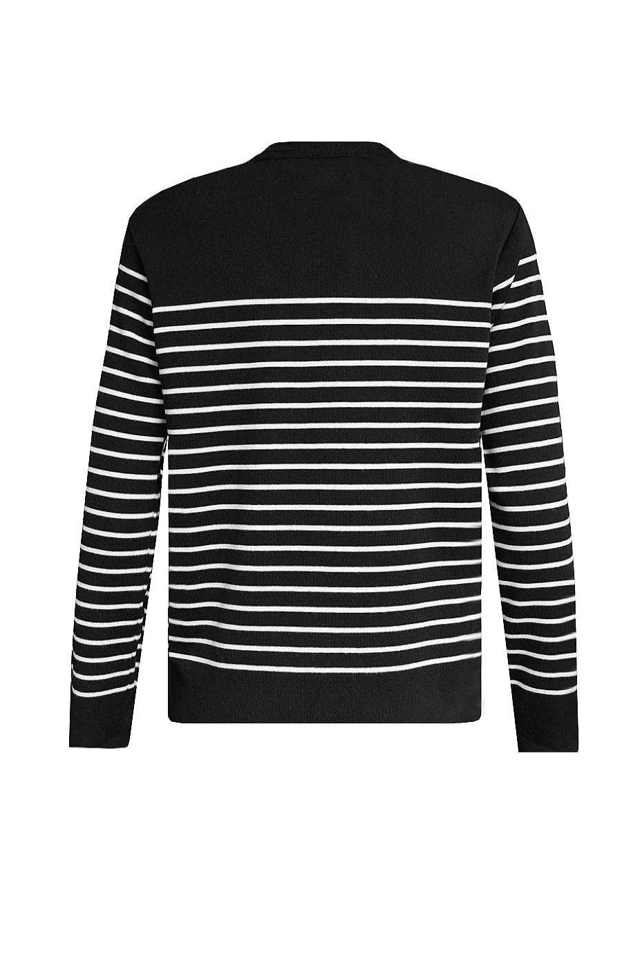 Women BUSNEL Cardigans & Sweaters | Ste Anne Sweater Black/Stripe