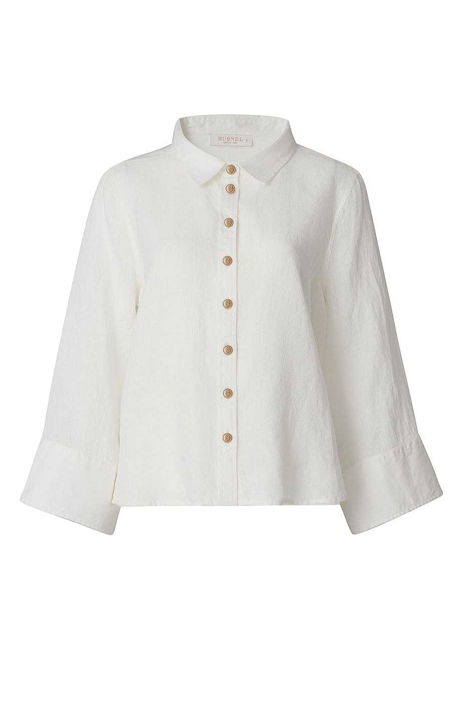 Women BUSNEL Shirts & Blouses | Romy Shirt Ecru