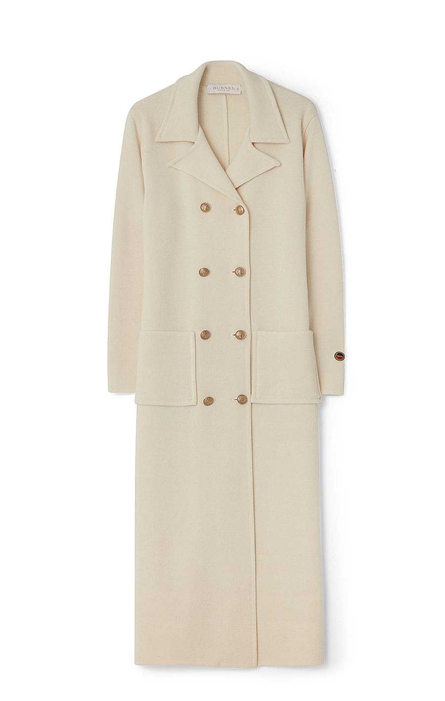 Women BUSNEL Busnel Classics | Capri Coat Off White