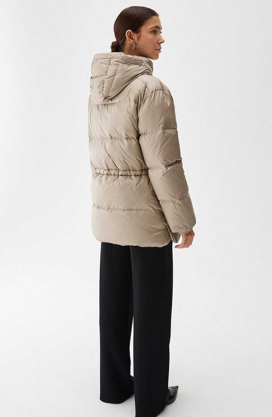 Women BUSNEL Down Collection | Melody Down Jacket Mineral