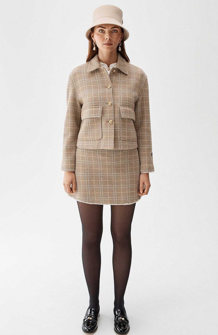 Busnel - Brandy Jacket - Short Wool Blazer 