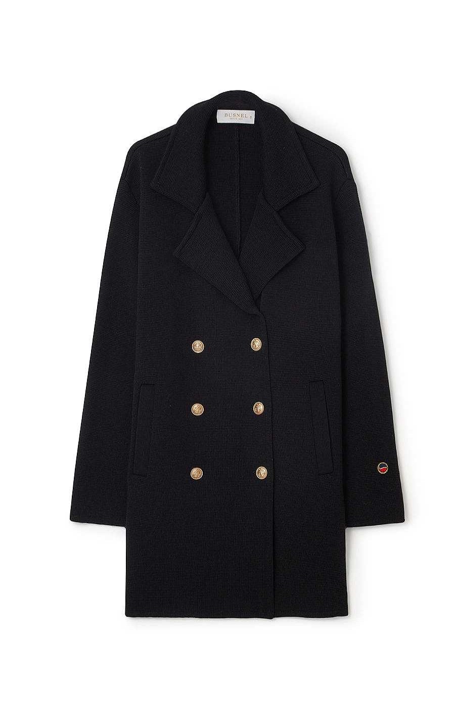 Women BUSNEL Coats & Jackets | Romaine Coat Black