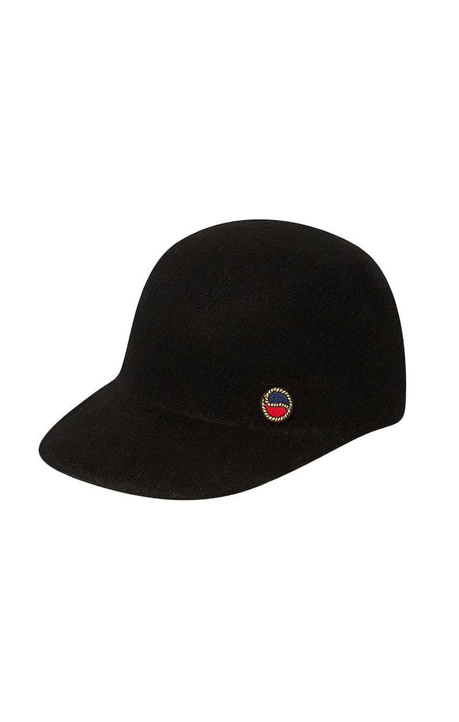 Women BUSNEL Hats | Trishia Felted Cap Black