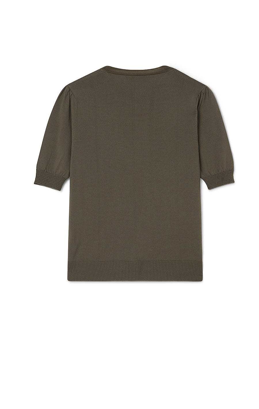 Women BUSNEL Tops & T-Shirts | Rose Top Olive