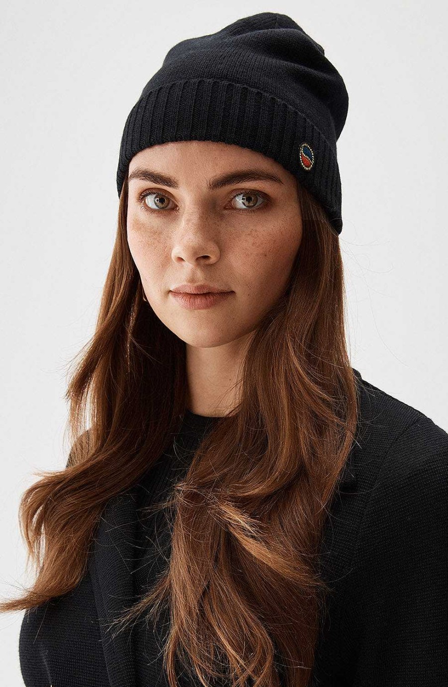 Women BUSNEL Hats | Marise Beanie Black