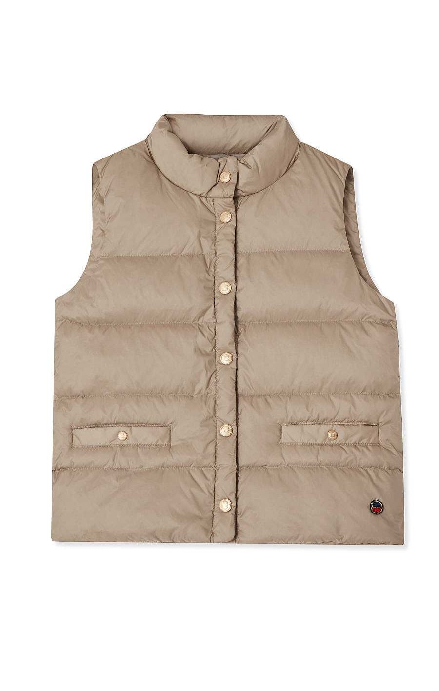 Women BUSNEL Down Collection | Amy Down Vest Mineral