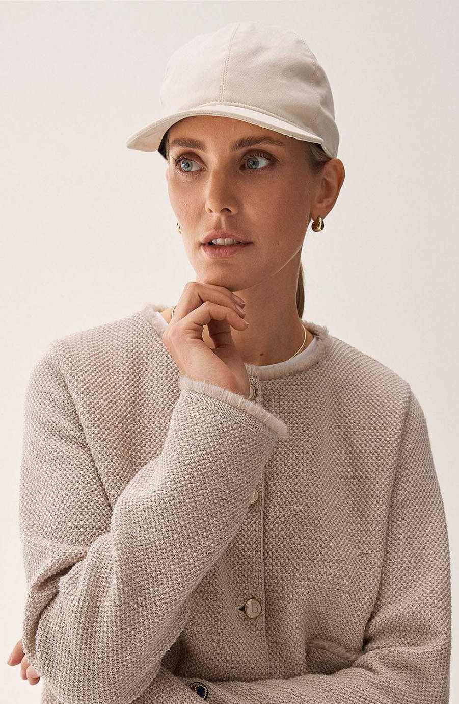 Women BUSNEL Hats | Samuela Cap Ecru