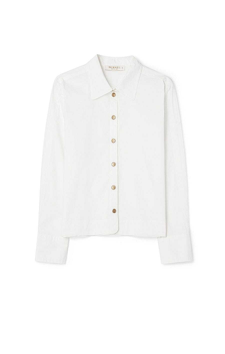 Women BUSNEL Shirts & Blouses | Noomi Shirt White